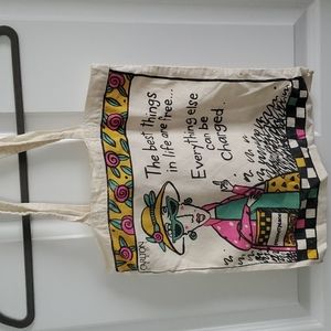 Canvas tote